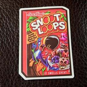Snoot Loops Parody Accent Decor Sticker